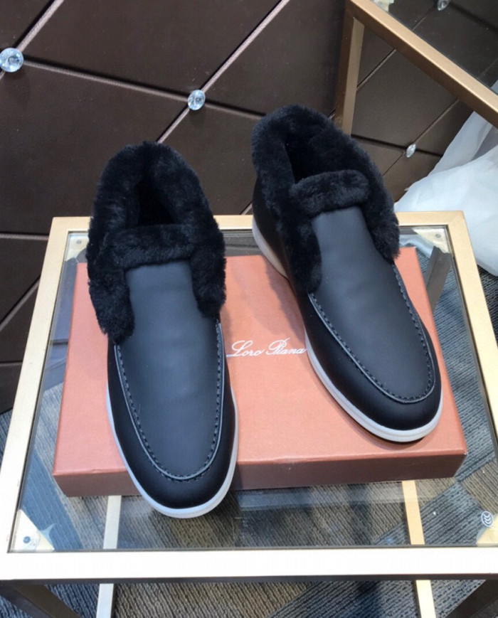 Lora Piana Couples fur one wool high-end atmosphere