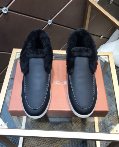 Lora Piana Couples fur one wool high-end atmosphere