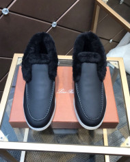 Lora Piana Couples fur one wool high-end atmosphere