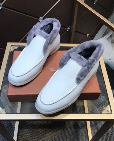 Lora Piana Couples fur one wool high-end atmosphere