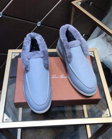 Lora Piana Couples fur one wool high-end atmosphere