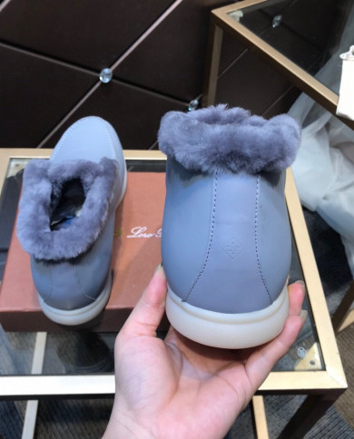 Lora Piana Couples fur one wool high-end atmosphere
