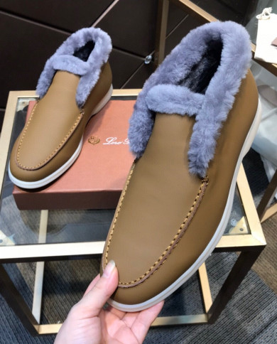 Lora Piana Couples fur one wool high-end atmosphere