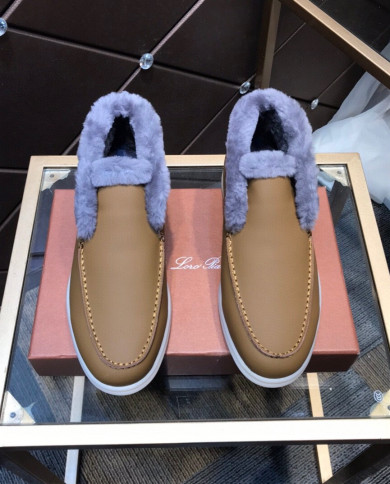 Lora Piana Couples fur one wool high-end atmosphere