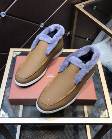 Lora Piana Couples fur one wool high-end atmosphere
