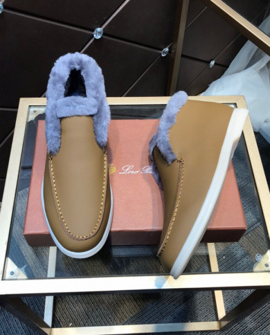 Lora Piana Couples fur one wool high-end atmosphere