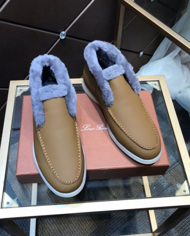 Lora Piana Couples fur one wool high-end atmosphere