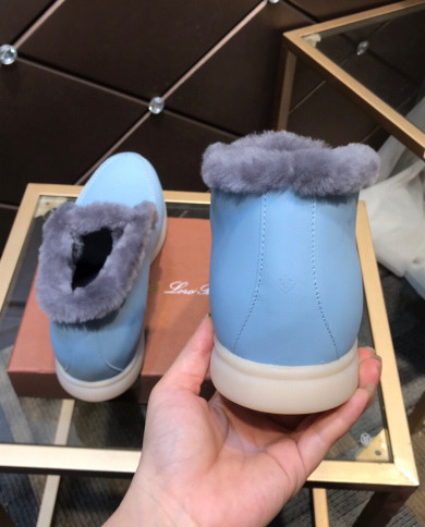 Lora Piana Couples fur one wool high-end atmosphere