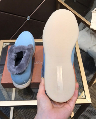 Lora Piana Couples fur one wool high-end atmosphere