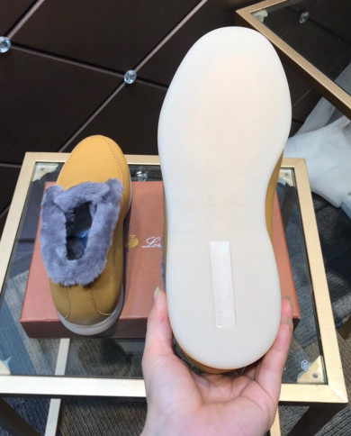 Lora Piana Couples fur one wool high-end atmosphere