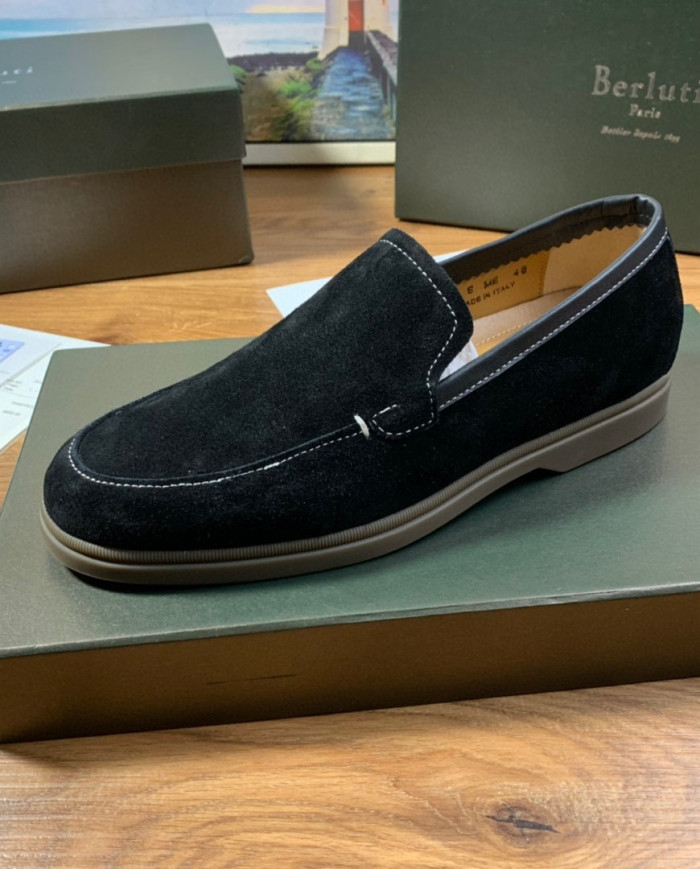 Berluti leather shoes