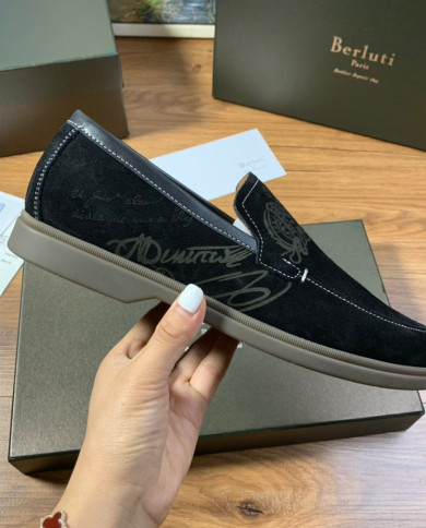 Berluti leather shoes