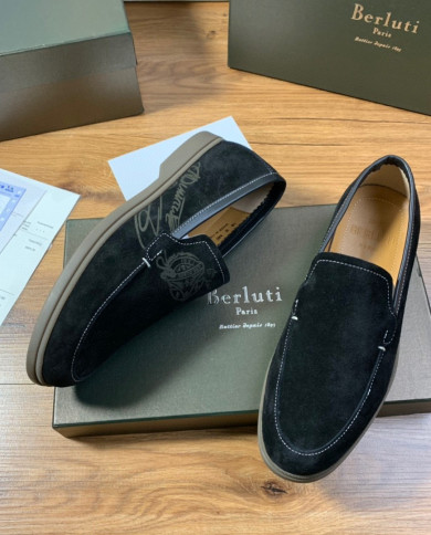 Berluti leather shoes