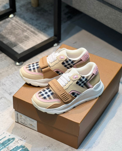 Burberry   couple style Casual Shoes