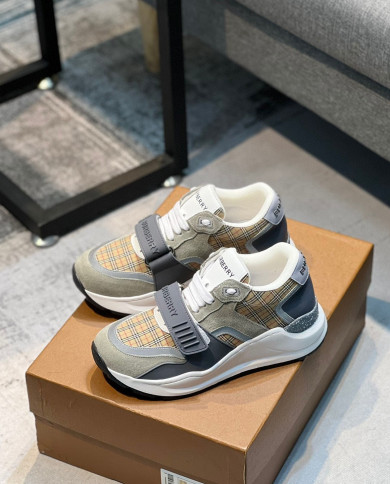 Burberry   couple style Casual Shoes