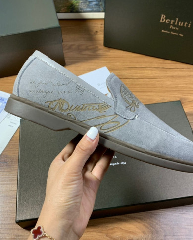 Berluti leather shoes