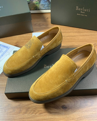Berluti leather shoes