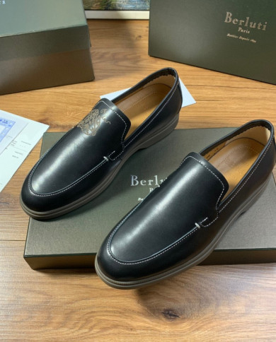 Berluti leather shoes