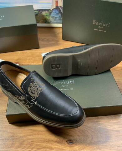Berluti leather shoes