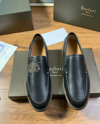 Berluti leather shoes