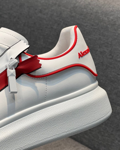 McQueen Versatile Little White Shoes