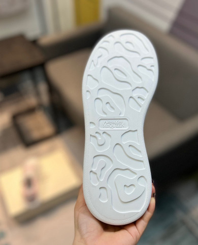 McQueen Versatile Little White Shoes