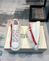 McQueen Versatile Little White Shoes