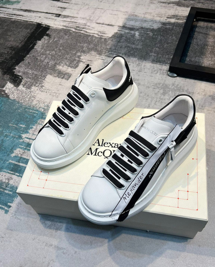 McQueen Versatile Little White Shoes