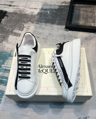 McQueen Versatile Little White Shoes