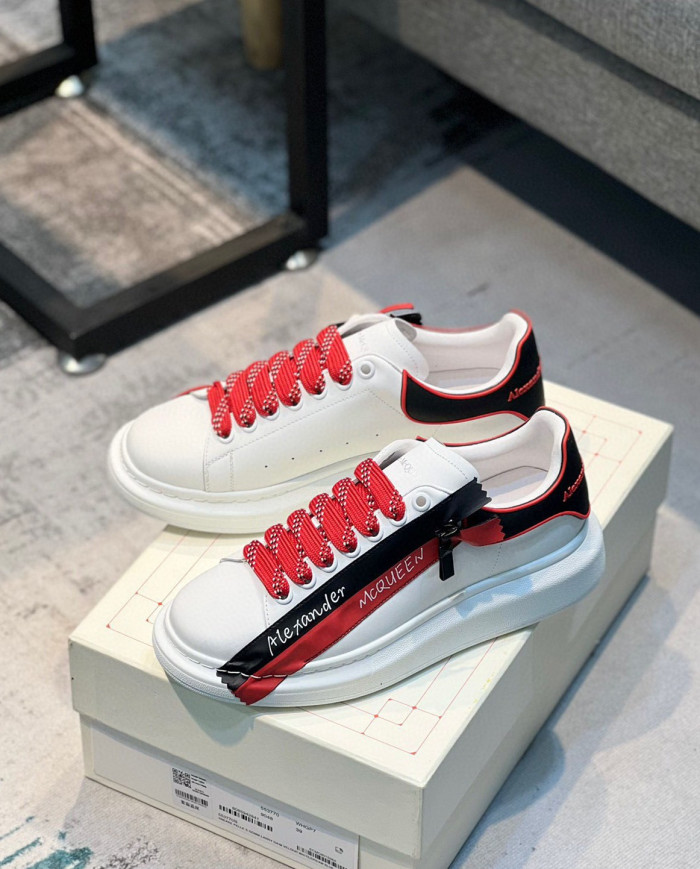 McQueen Versatile Little White Shoes