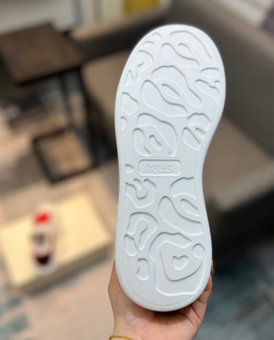 McQueen Versatile Little White Shoes