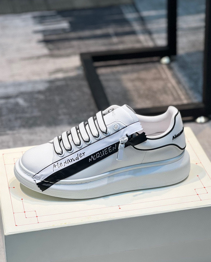 McQueen Versatile Little White Shoes