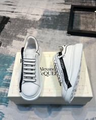 McQueen Versatile Little White Shoes