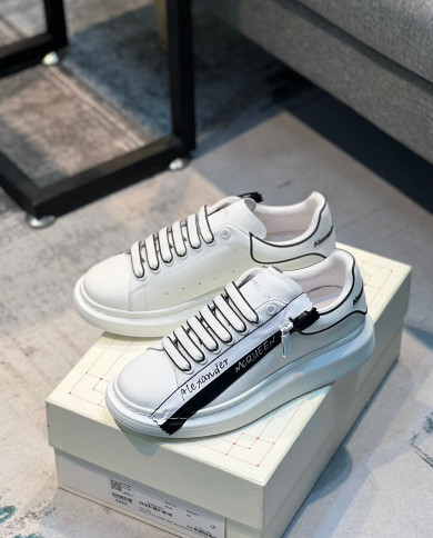 McQueen Versatile Little White Shoes