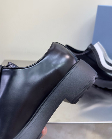 Prada loafers with thick soles-lovers' models