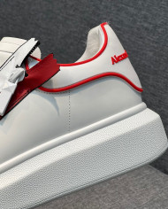McQueen Versatile Little White Shoes Plush couple style