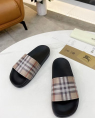 Burberry couple style  Slippers