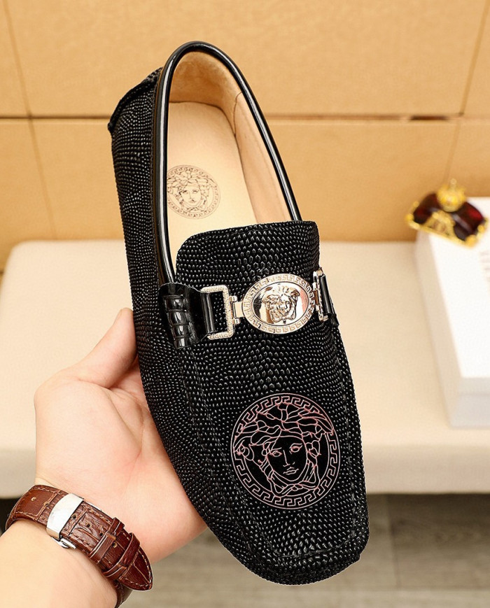 Versace bean shoes