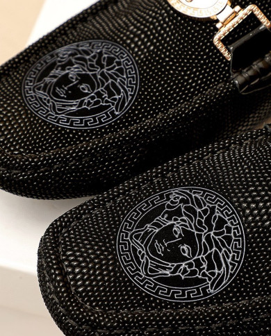 Versace bean shoes
