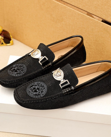 Versace bean shoes