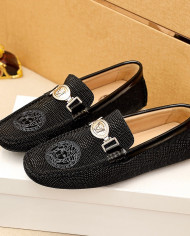 Versace bean shoes