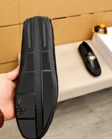 Versace bean shoes