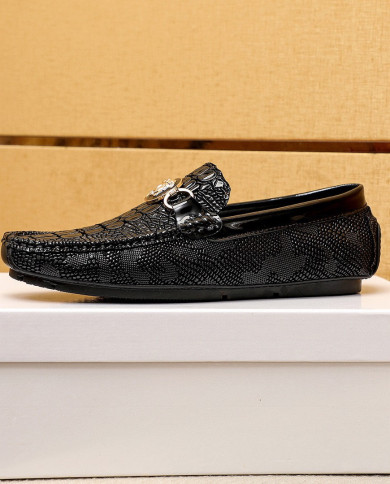 Versace bean shoes