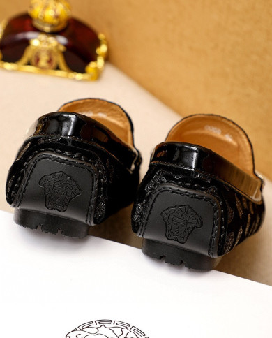 Versace bean shoes
