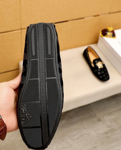 Versace bean shoes