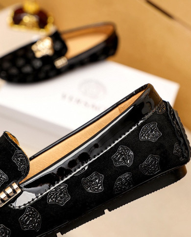 Versace bean shoes