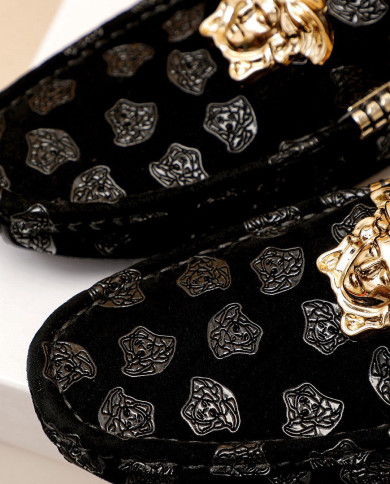 Versace bean shoes