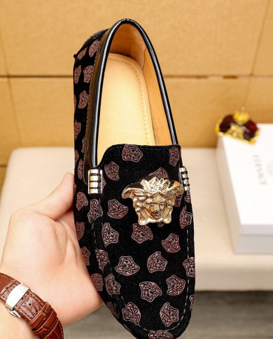 Versace bean shoes