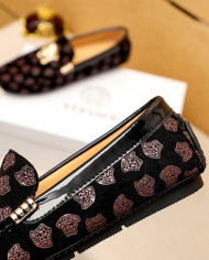 Versace bean shoes