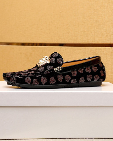 Versace bean shoes